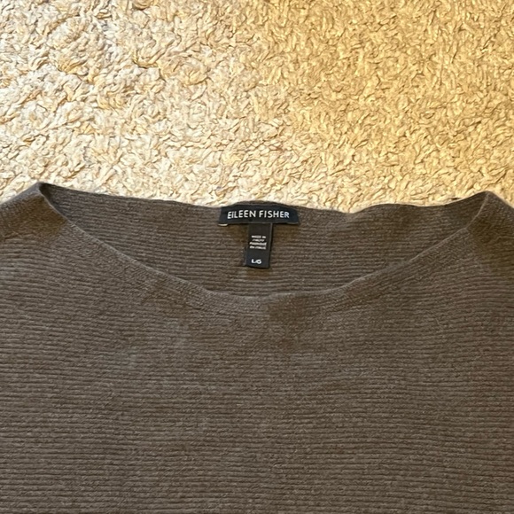 Eileen Fisher 100% cashmere tunic/dress L - Picture 5 of 9